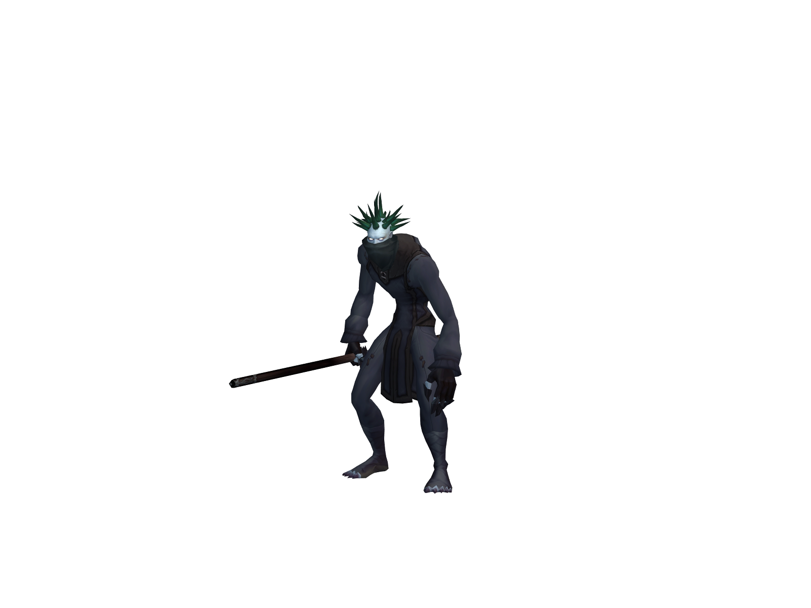 Rewfus 3D character render