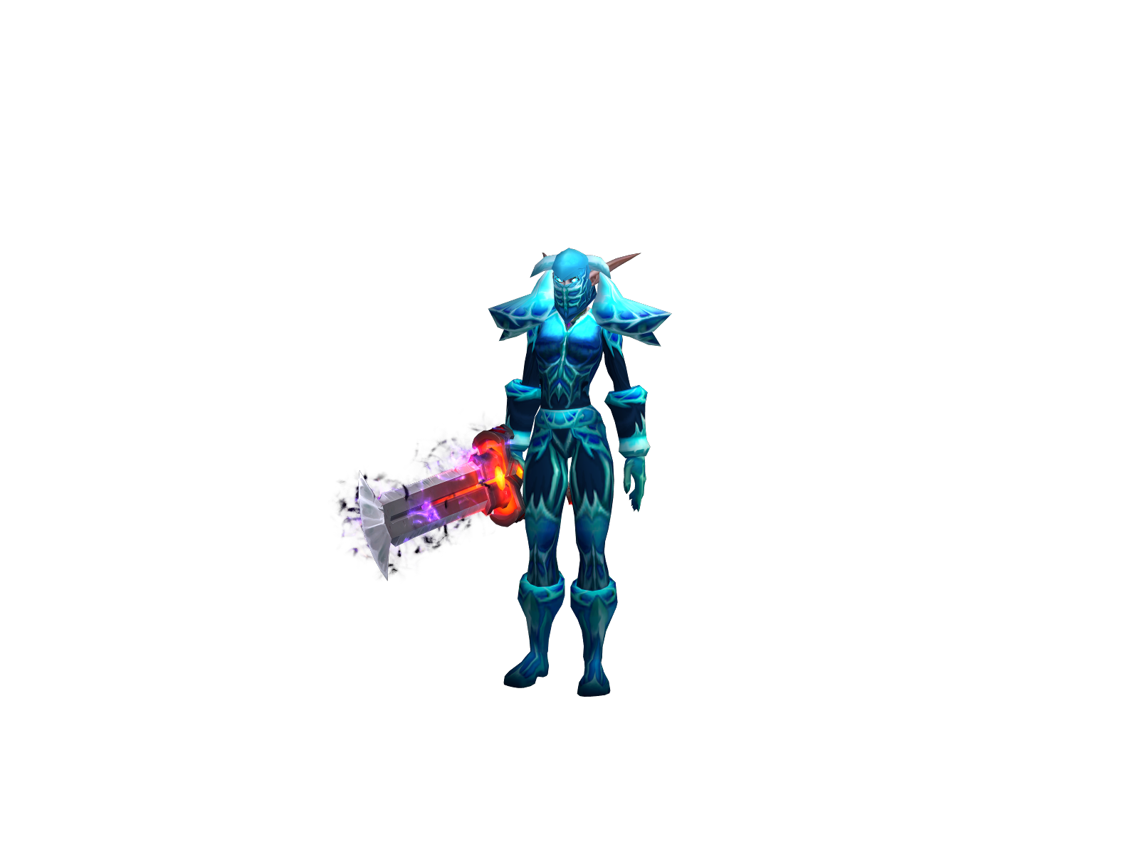Chervonesuhe 3D character render