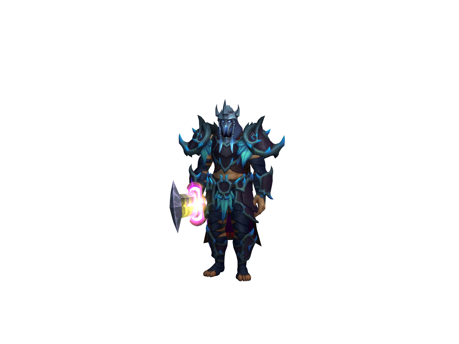 Volcanoo 3D character render
