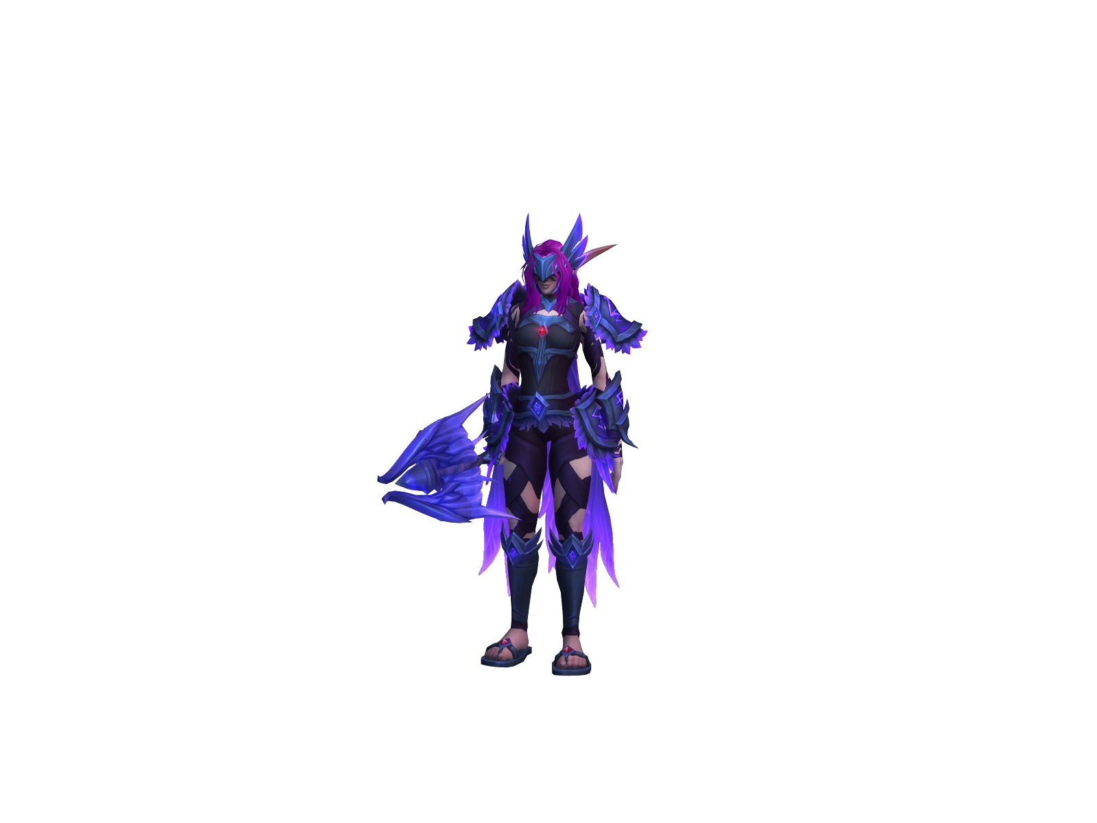Qshabeibi 3D character render