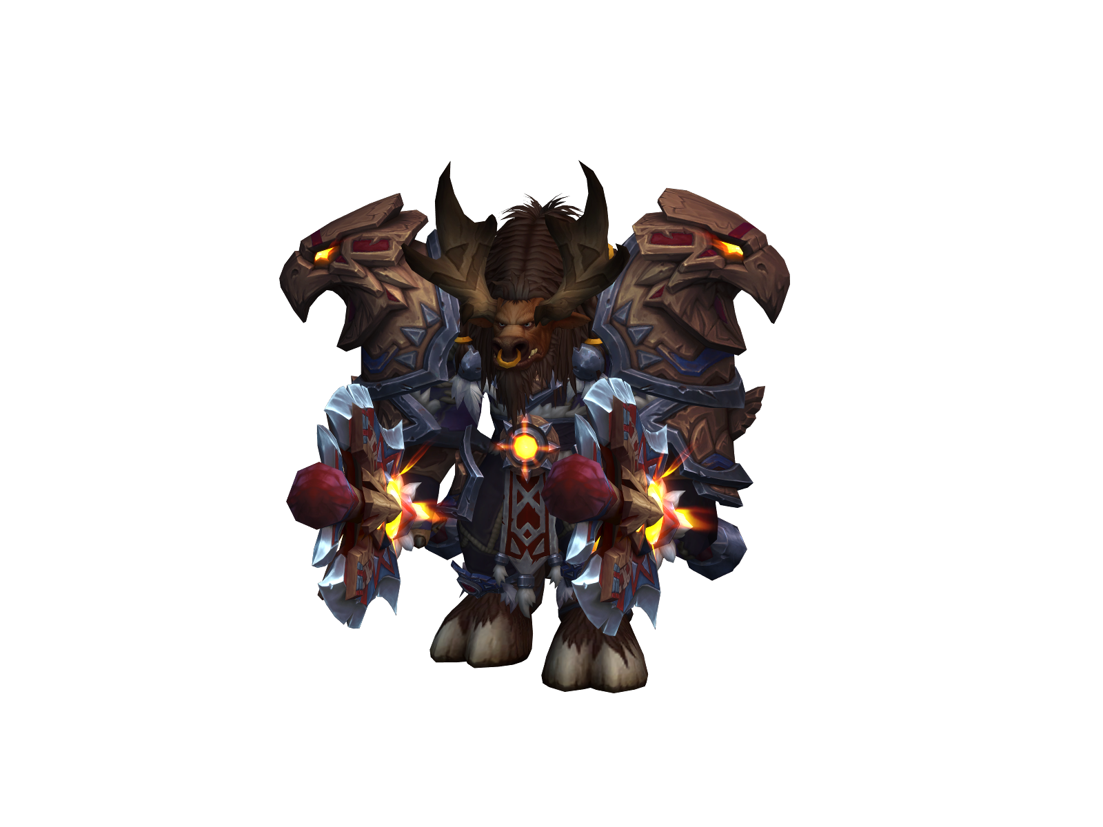 Bauzer 3D character render