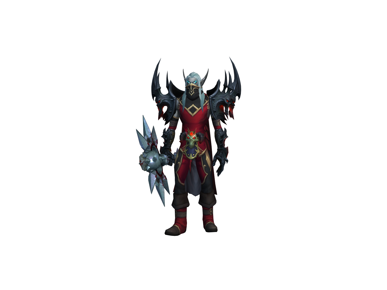 Sladenecro 3D character render