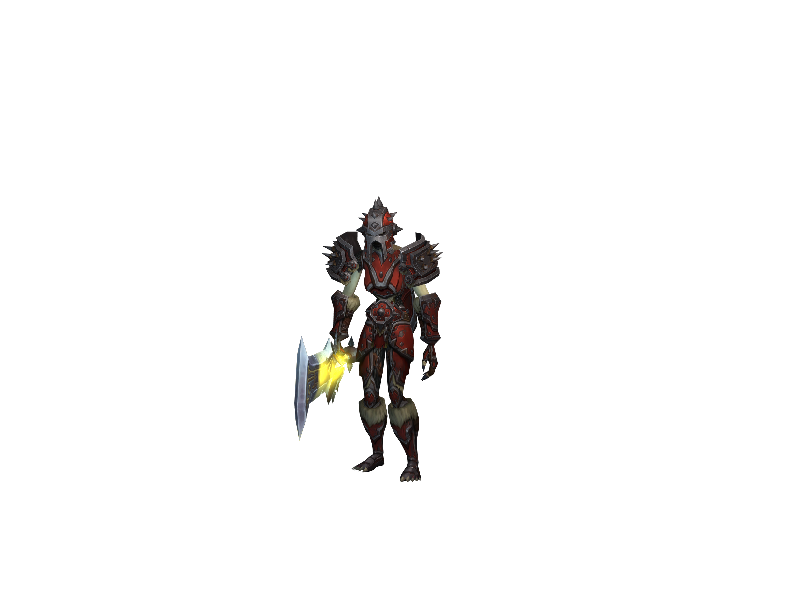 Bhazel 3D character render