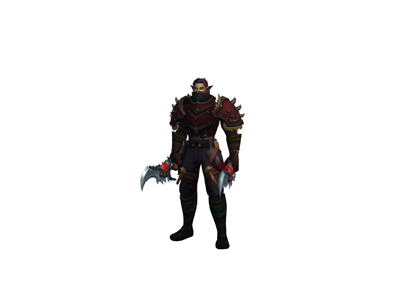Akonito 3D character render
