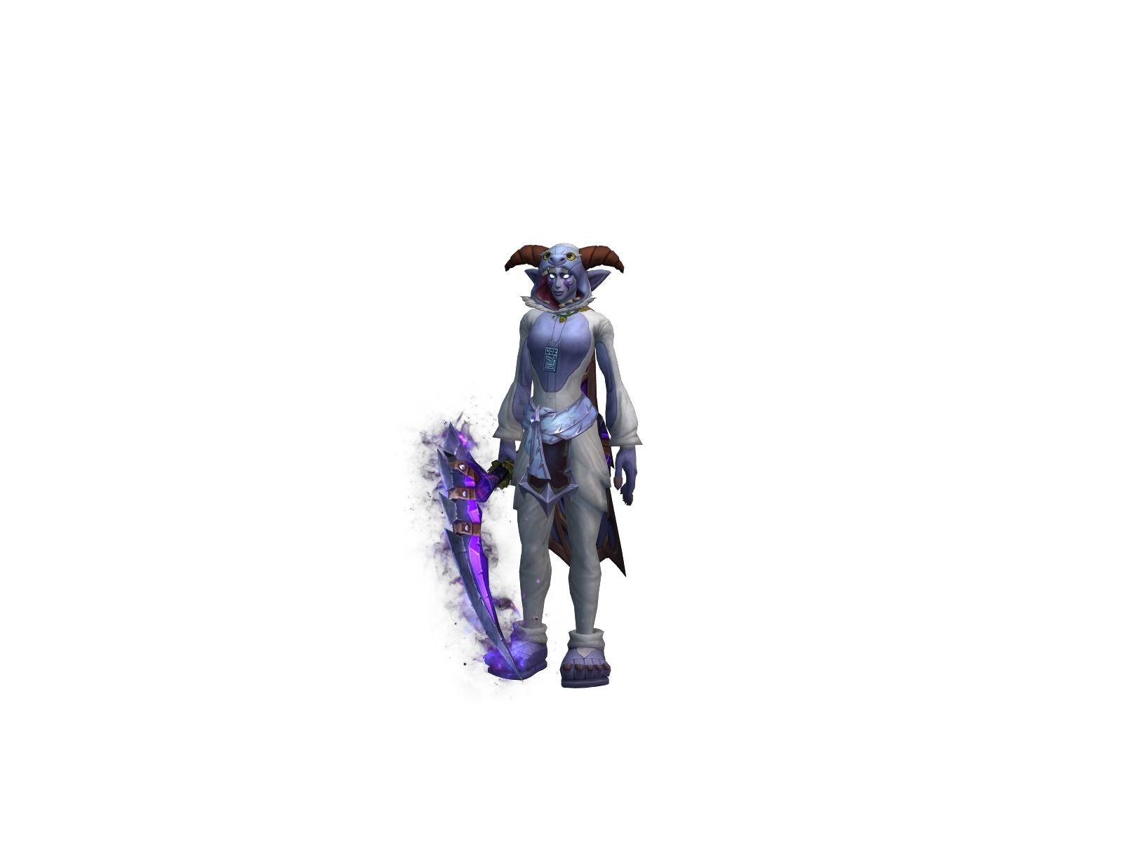 Sneedle 3D character render