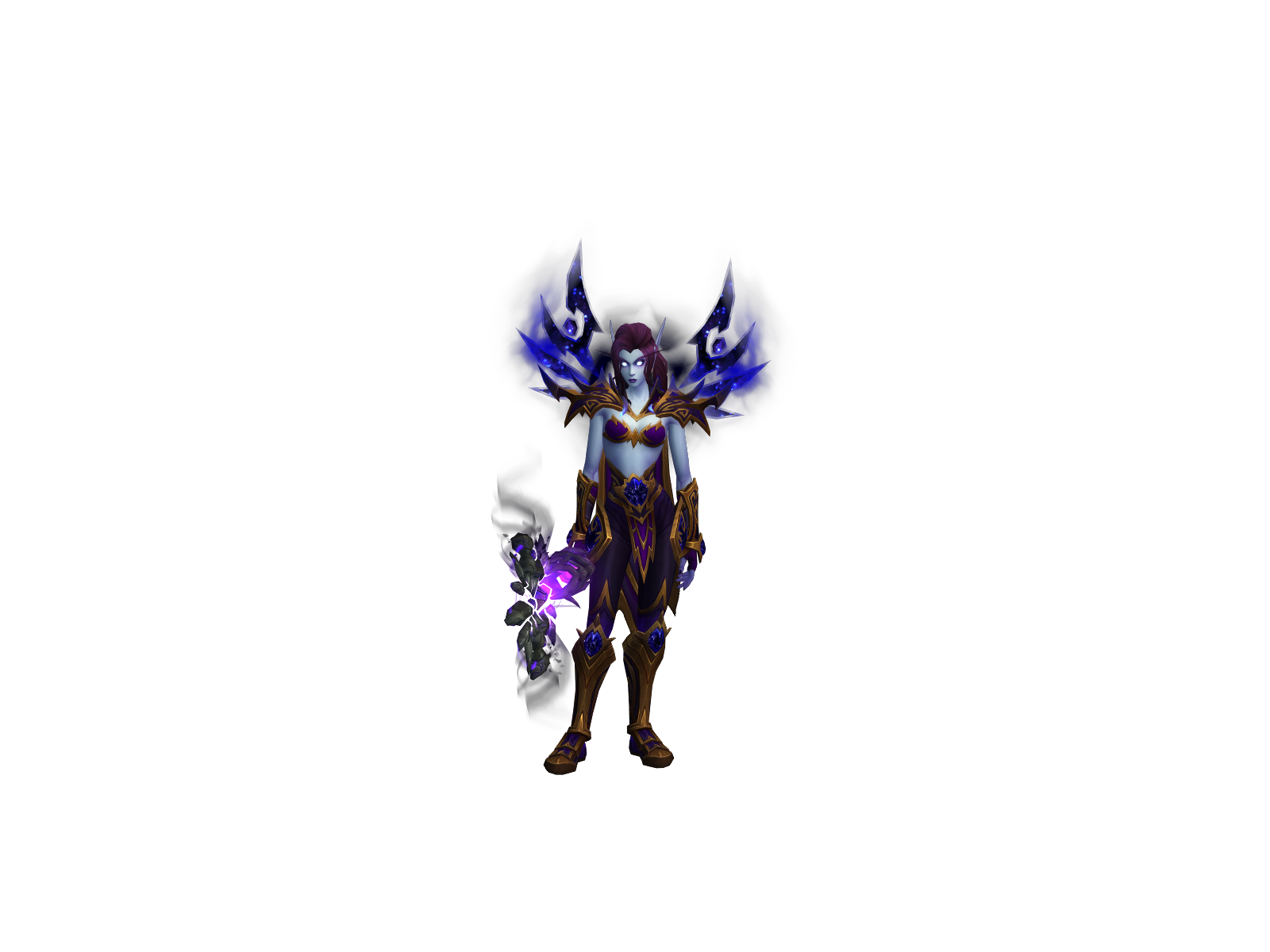Étreinte 3D character render