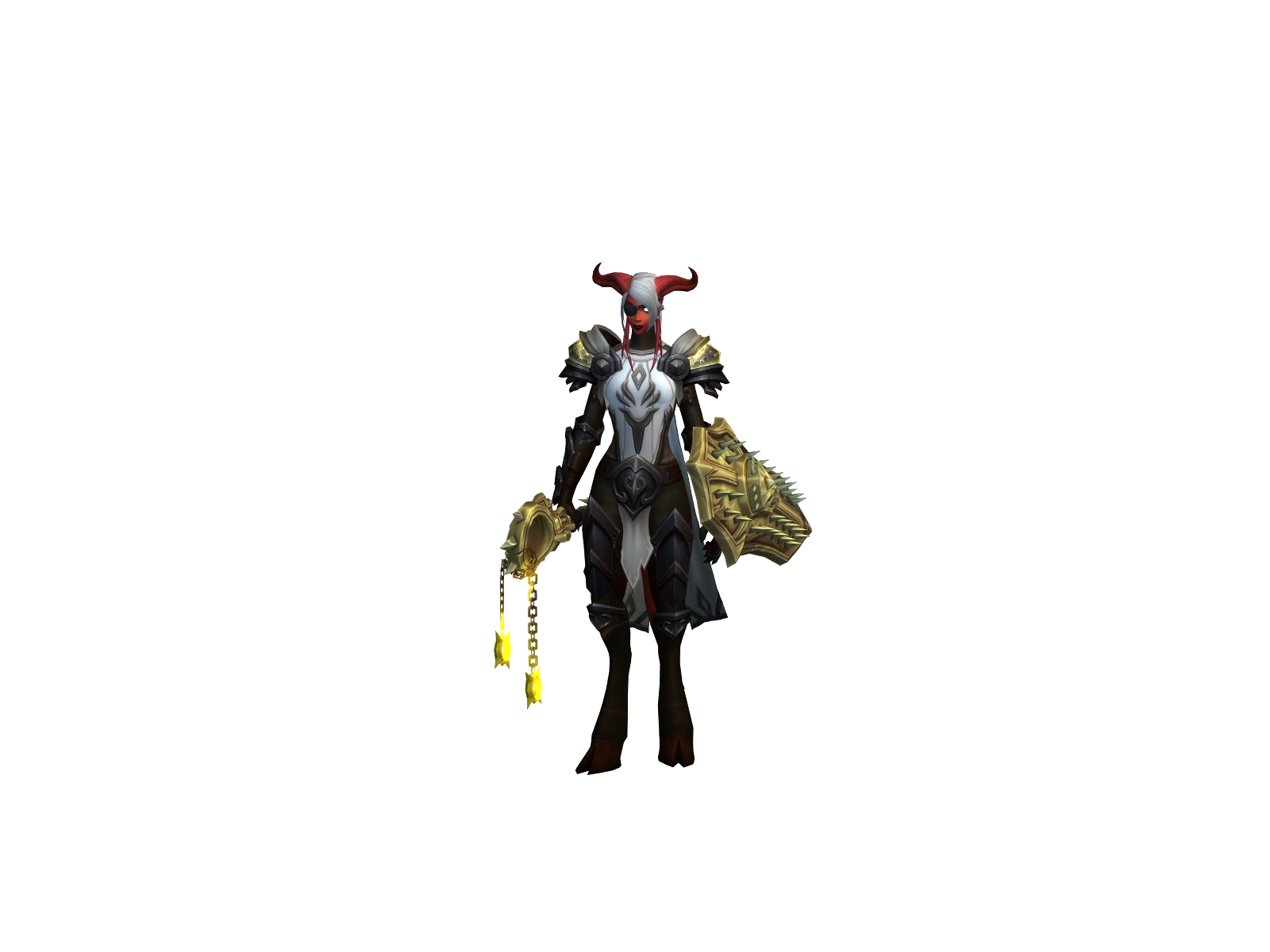 Dindran 3D character render
