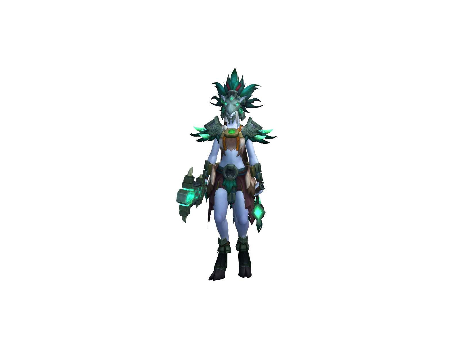 Lüa 3D character render