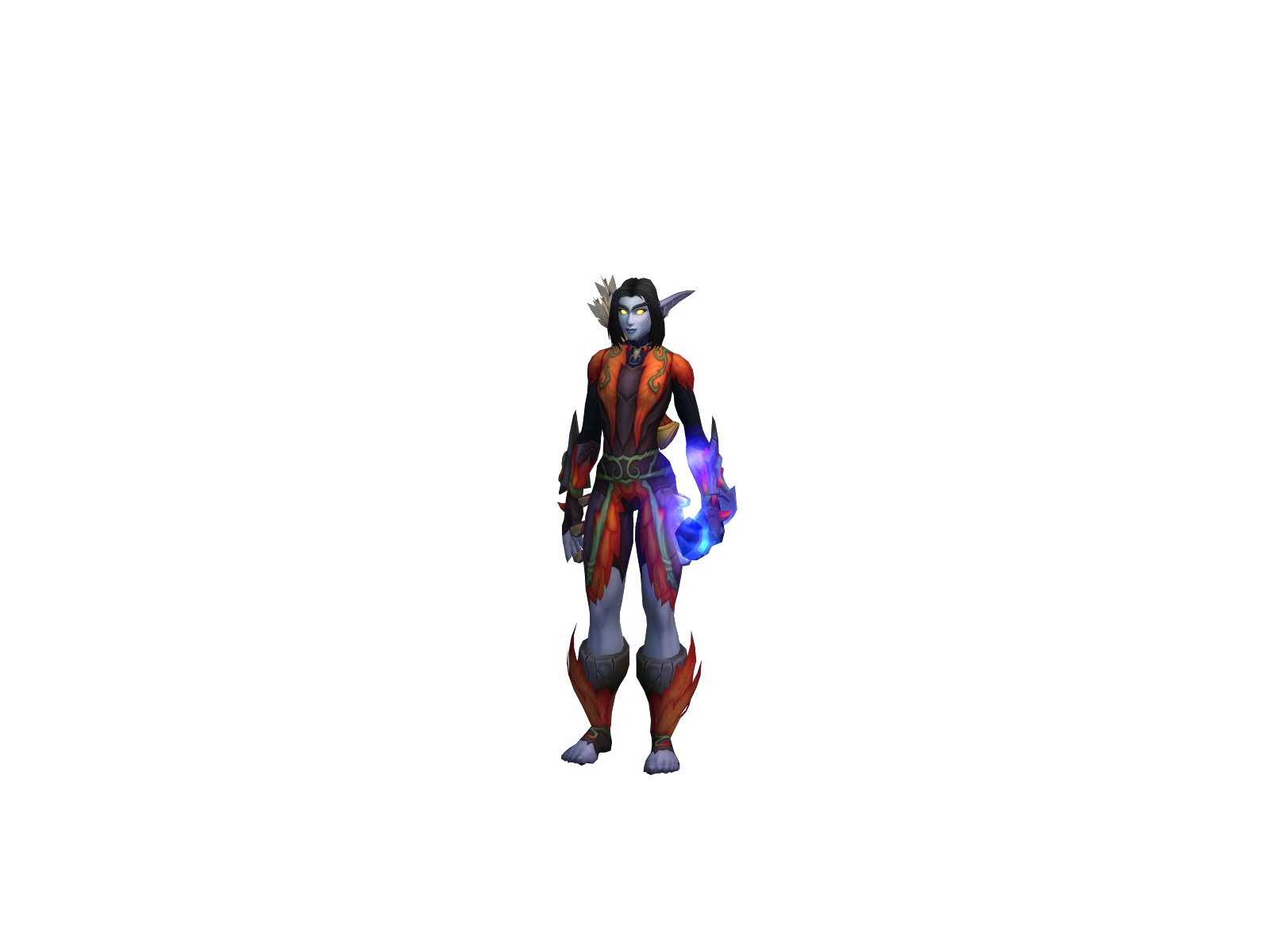 Unbornhunter 3D character render