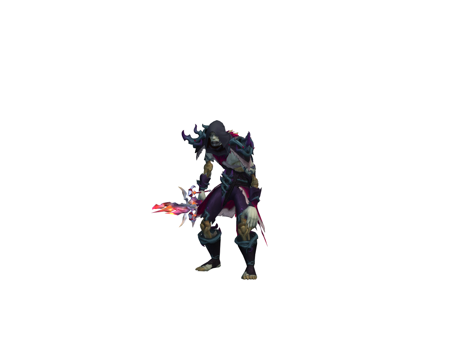 Woundy 3D character render