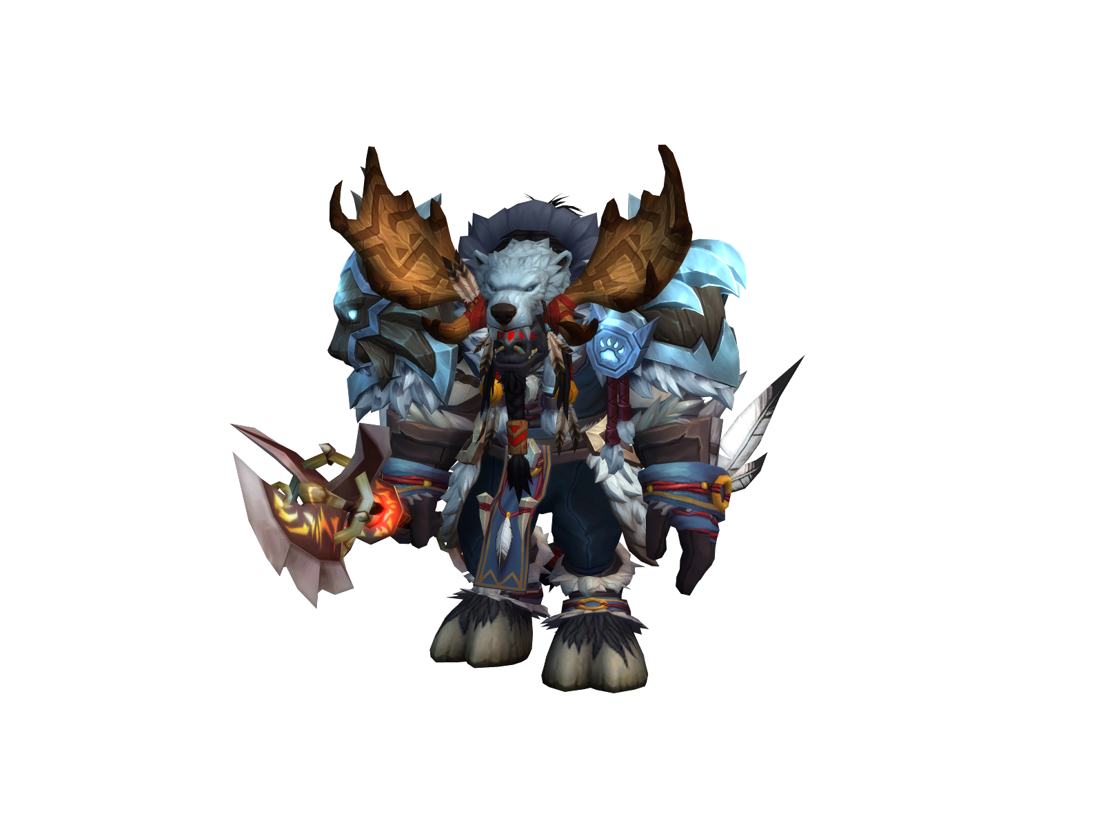 Crownrippah 3D character render