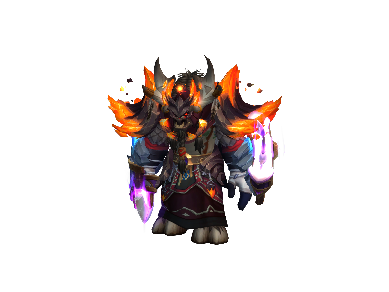 Rugaru 3D character render