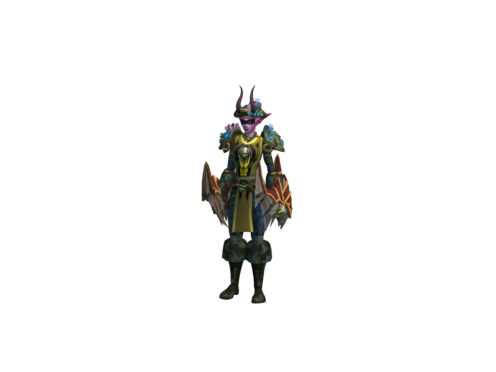 Kinndydh 3D character render