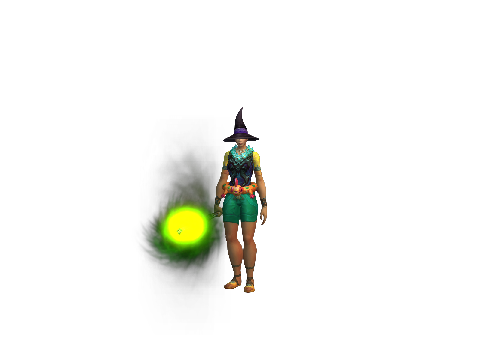 Trinemus 3D character render