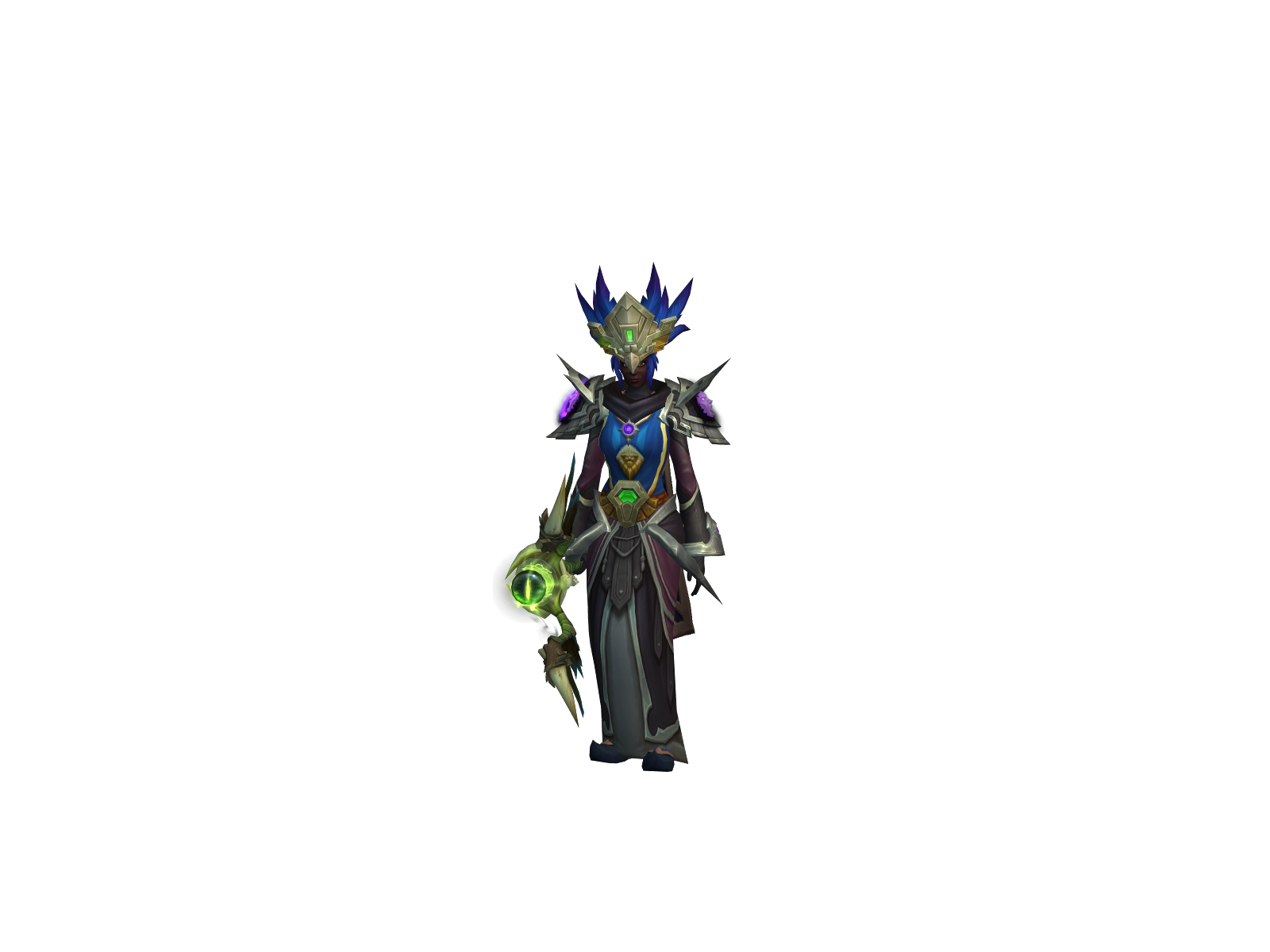 Averagedaun 3D character render