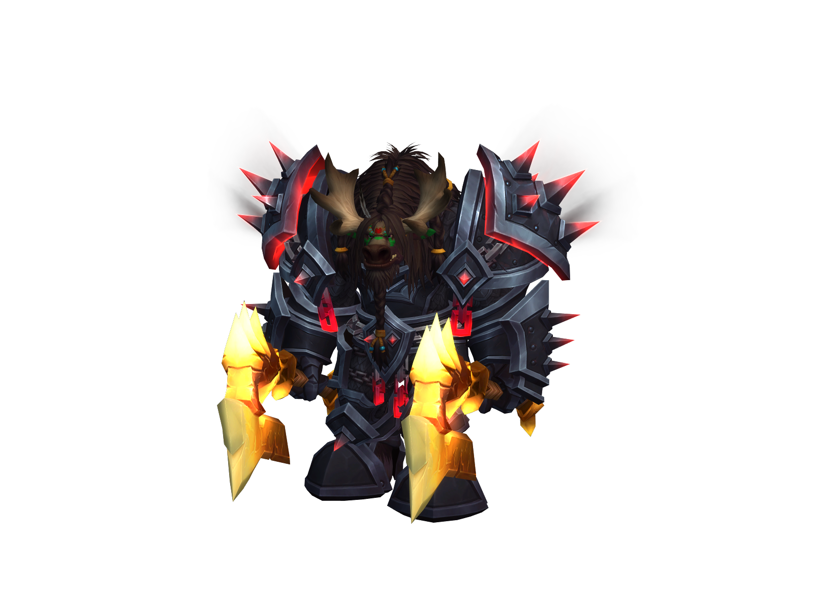 Bigcowwar 3D character render