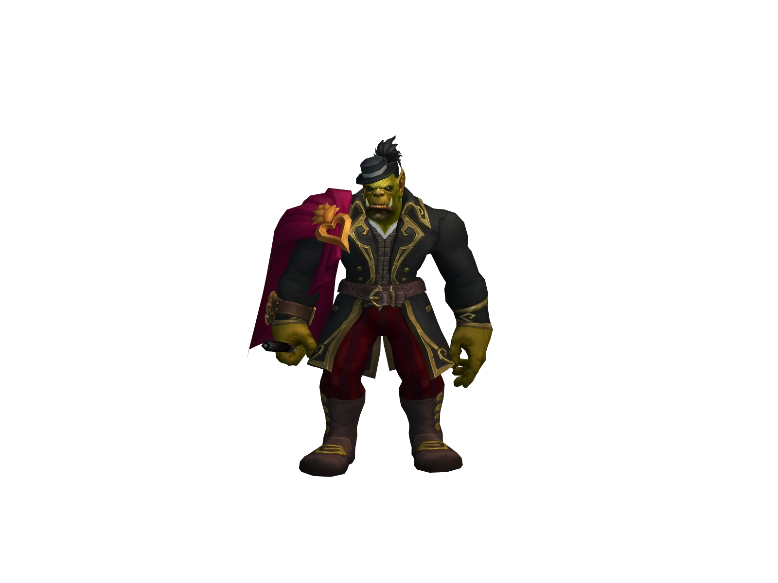 Miketicicle 3D character render