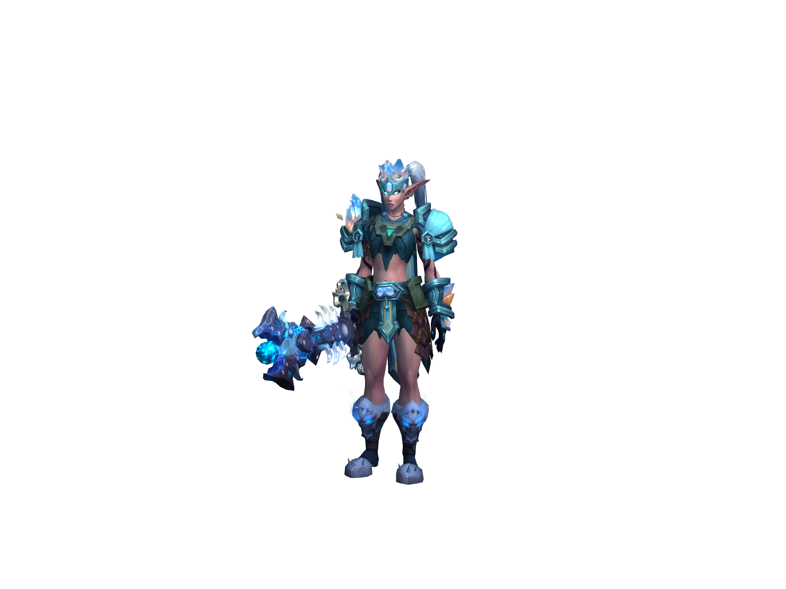 Ganemy 3D character render