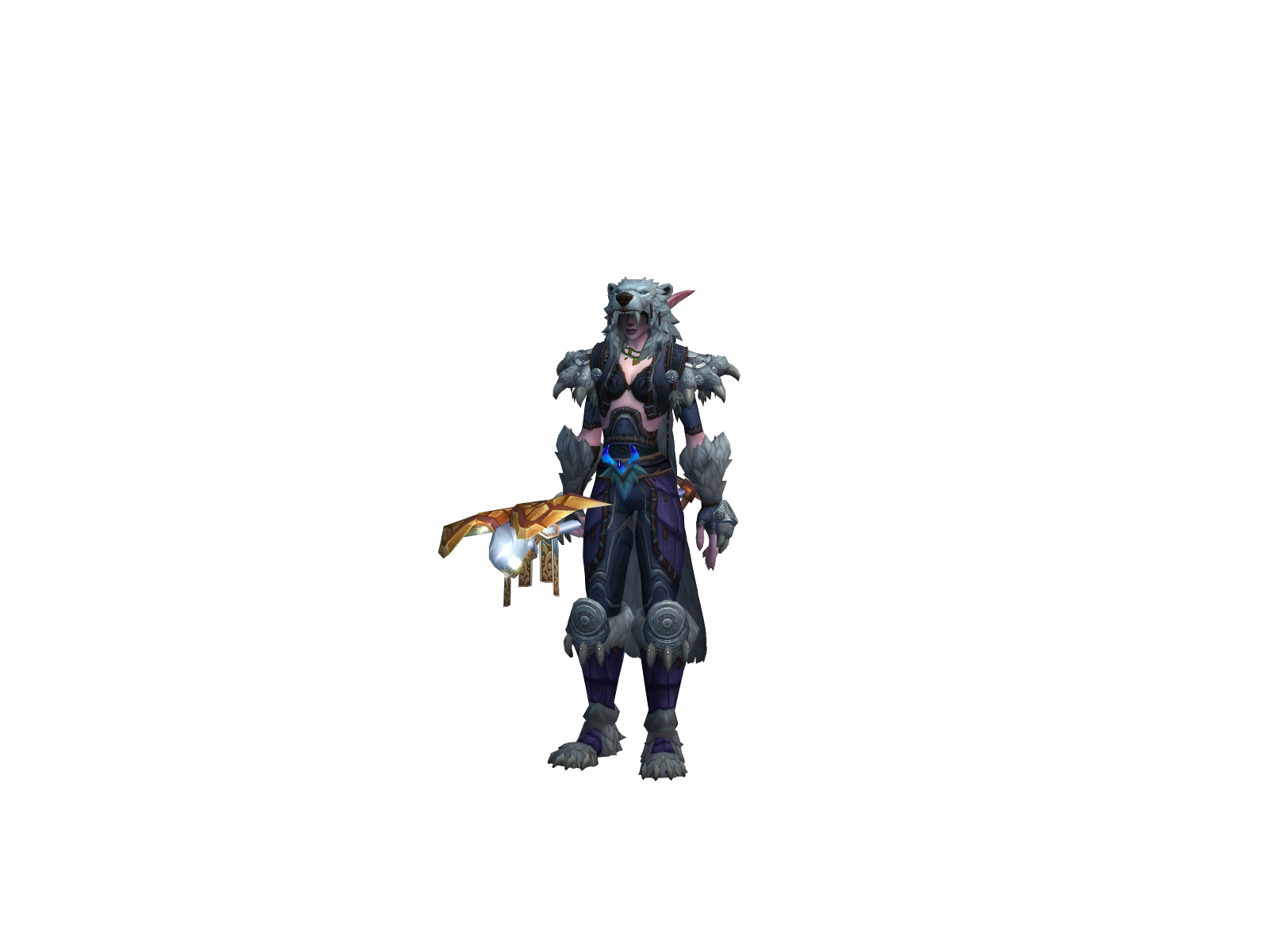 Nikolaki 3D character render