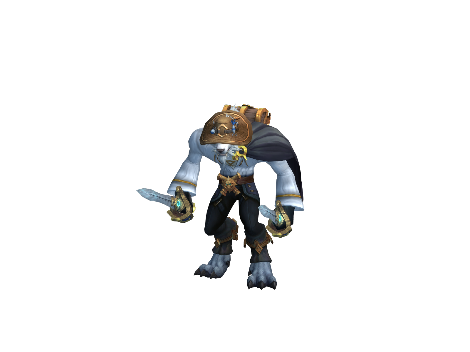 Pirate 3D character render