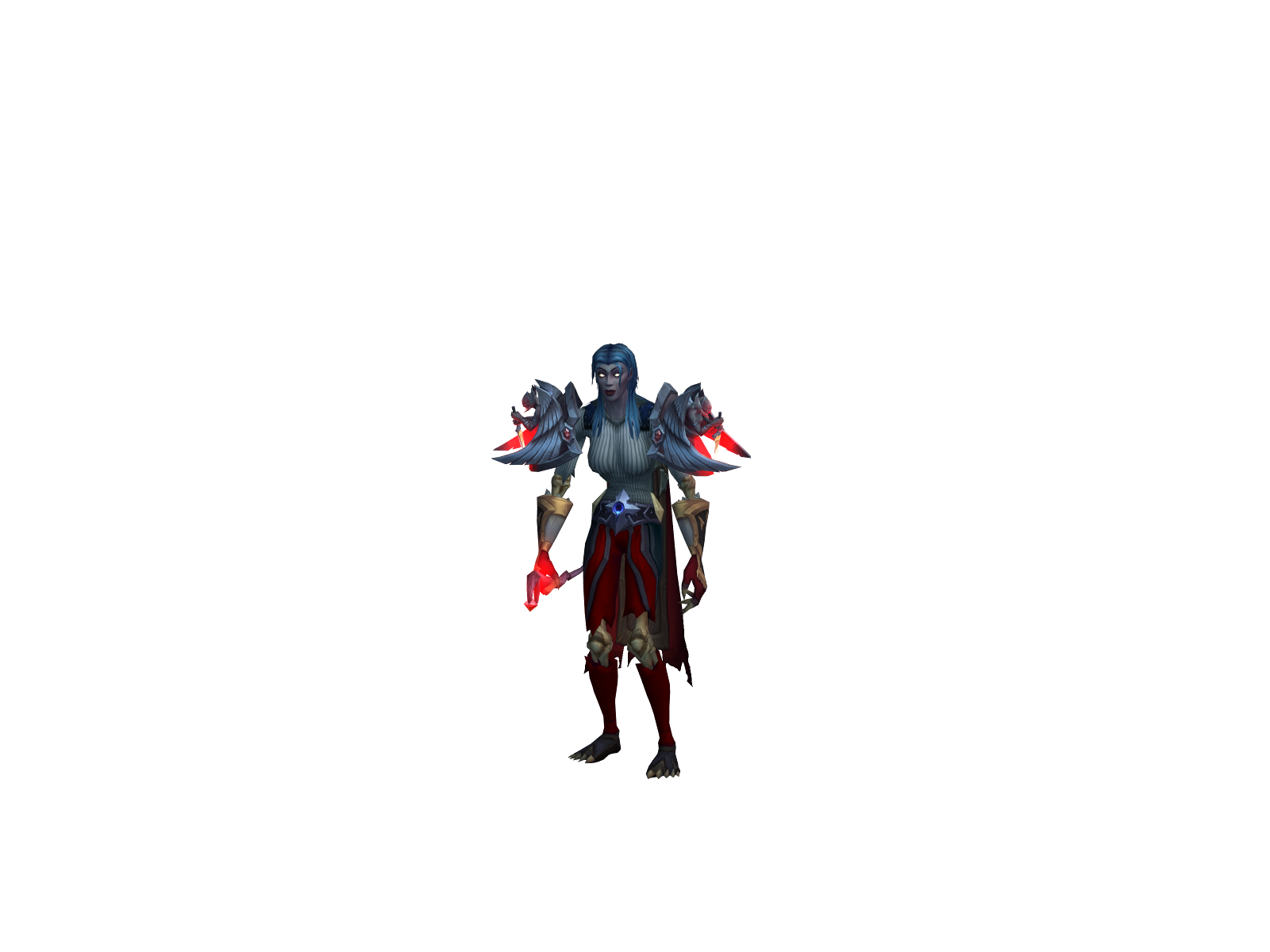 Nyxisx 3D character render