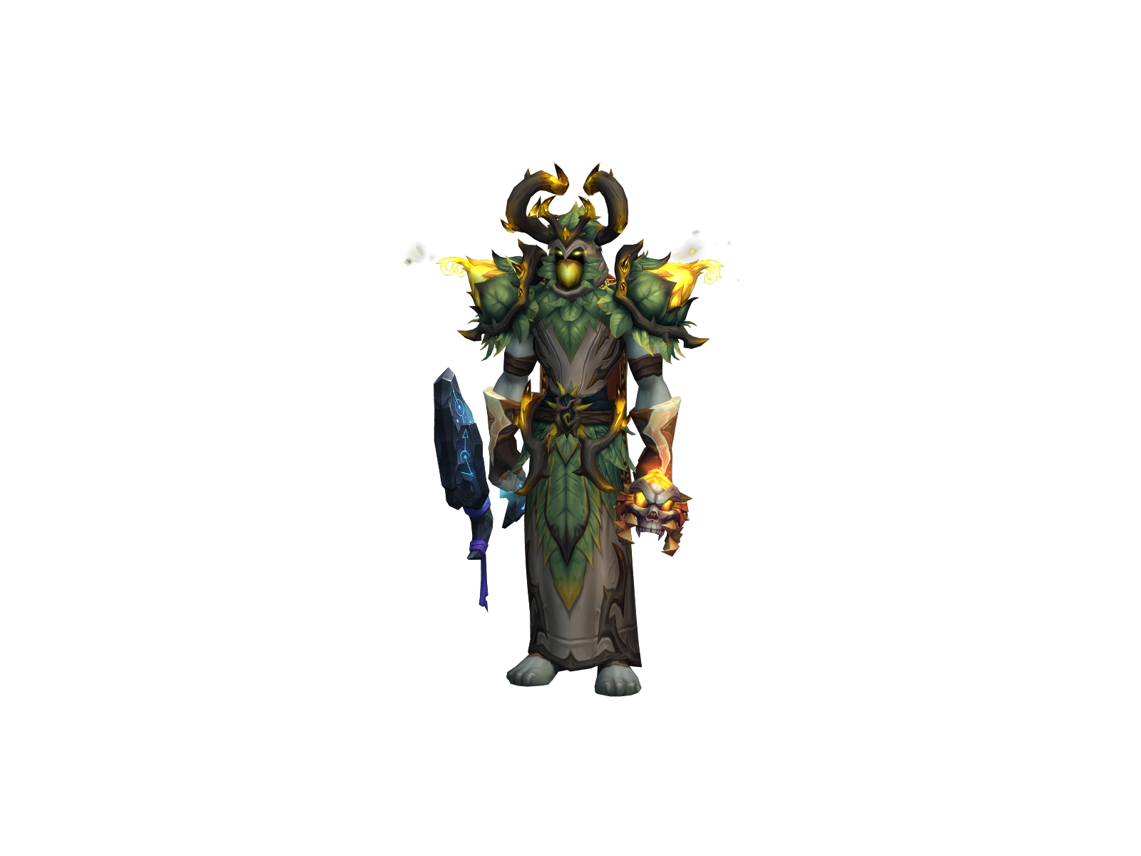 Wendìgo 3D character render