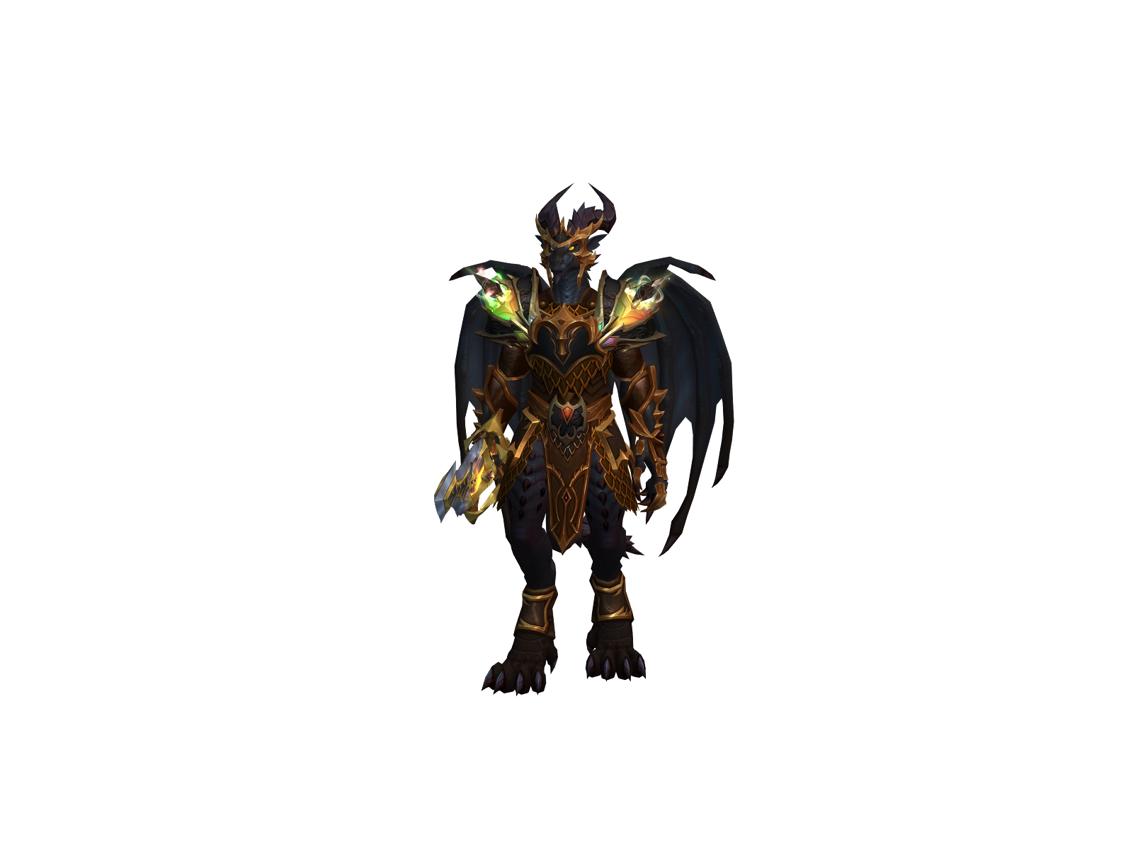Valryon 3D character render