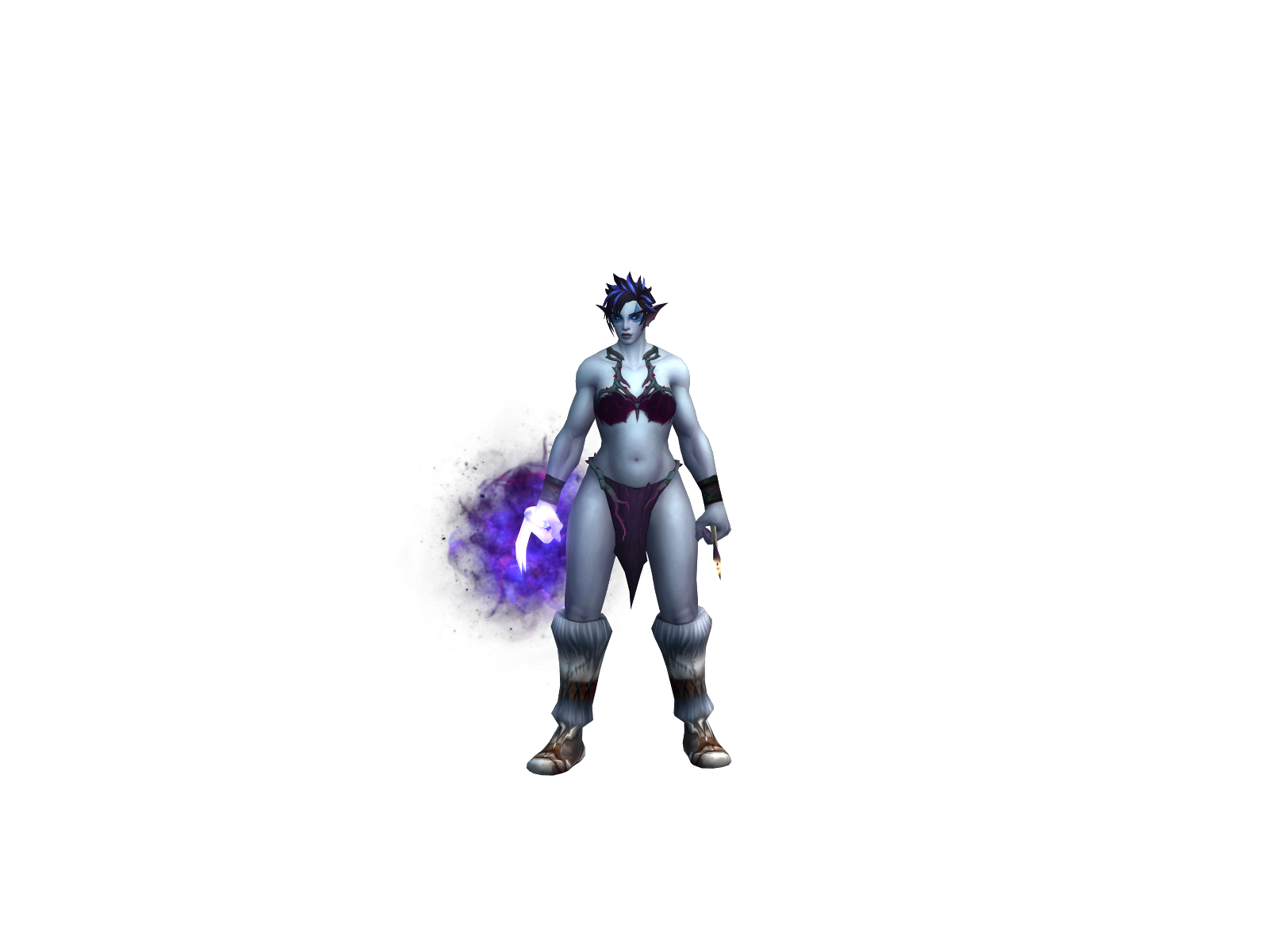 Unbornhdr 3D character render