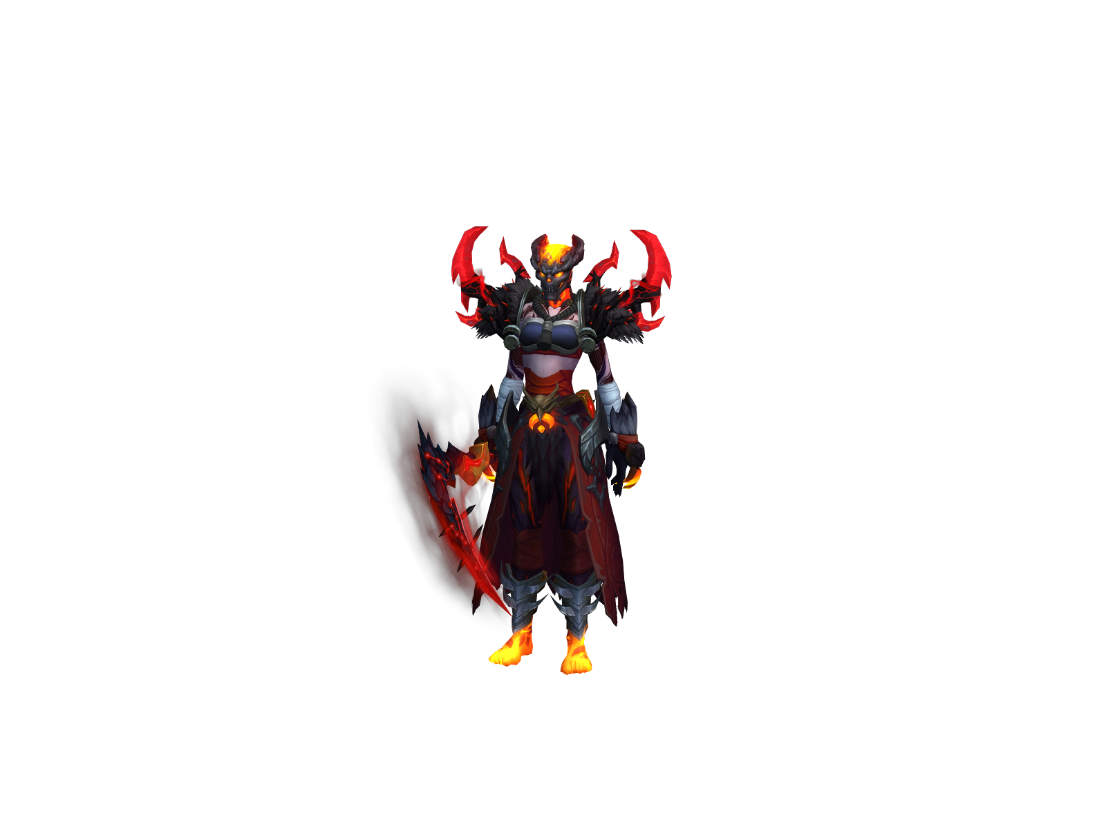 Meowitty 3D character render