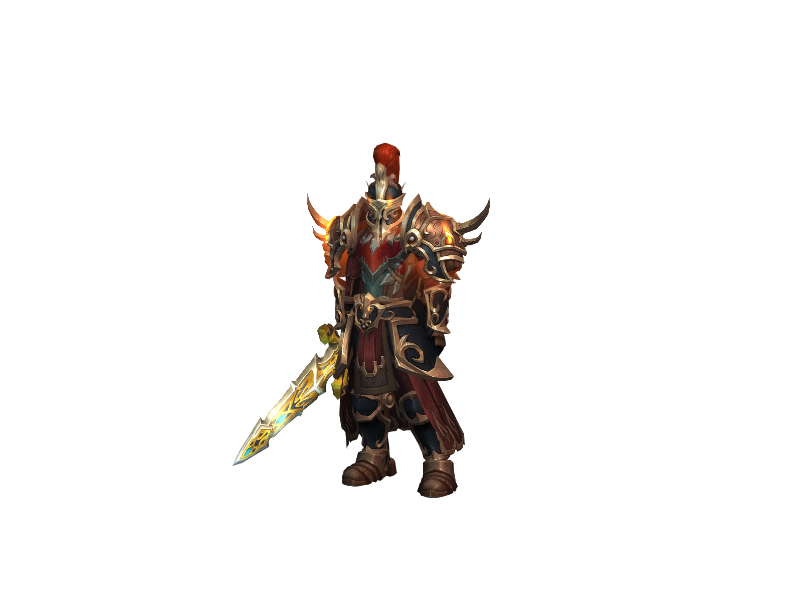 Créspo 3D character render