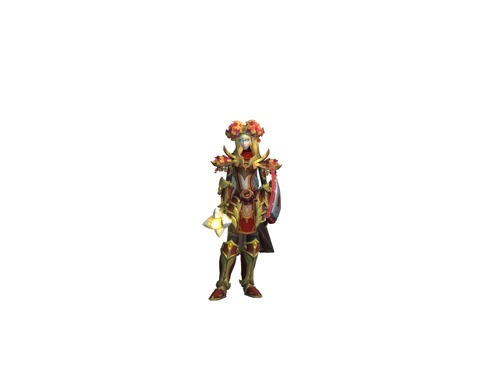 Tristeen 3D character render