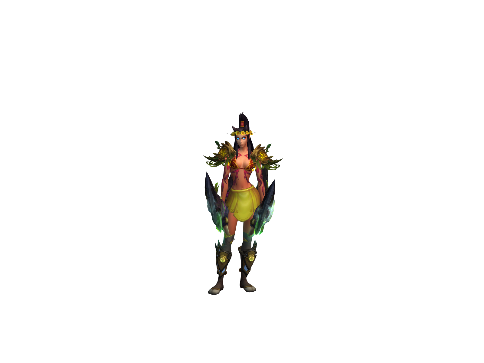 Frejis 3D character render