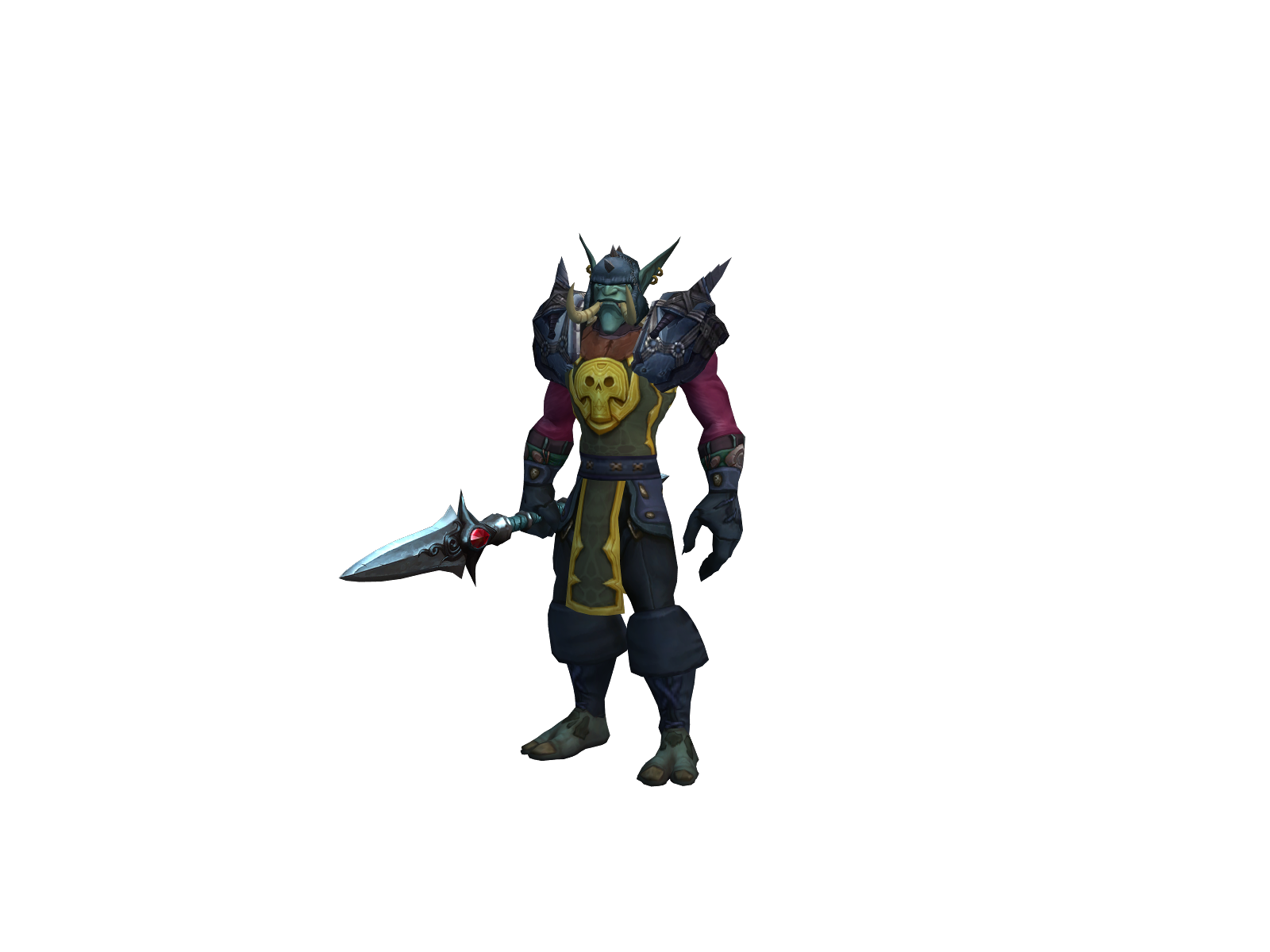 Druidyx 3D character render