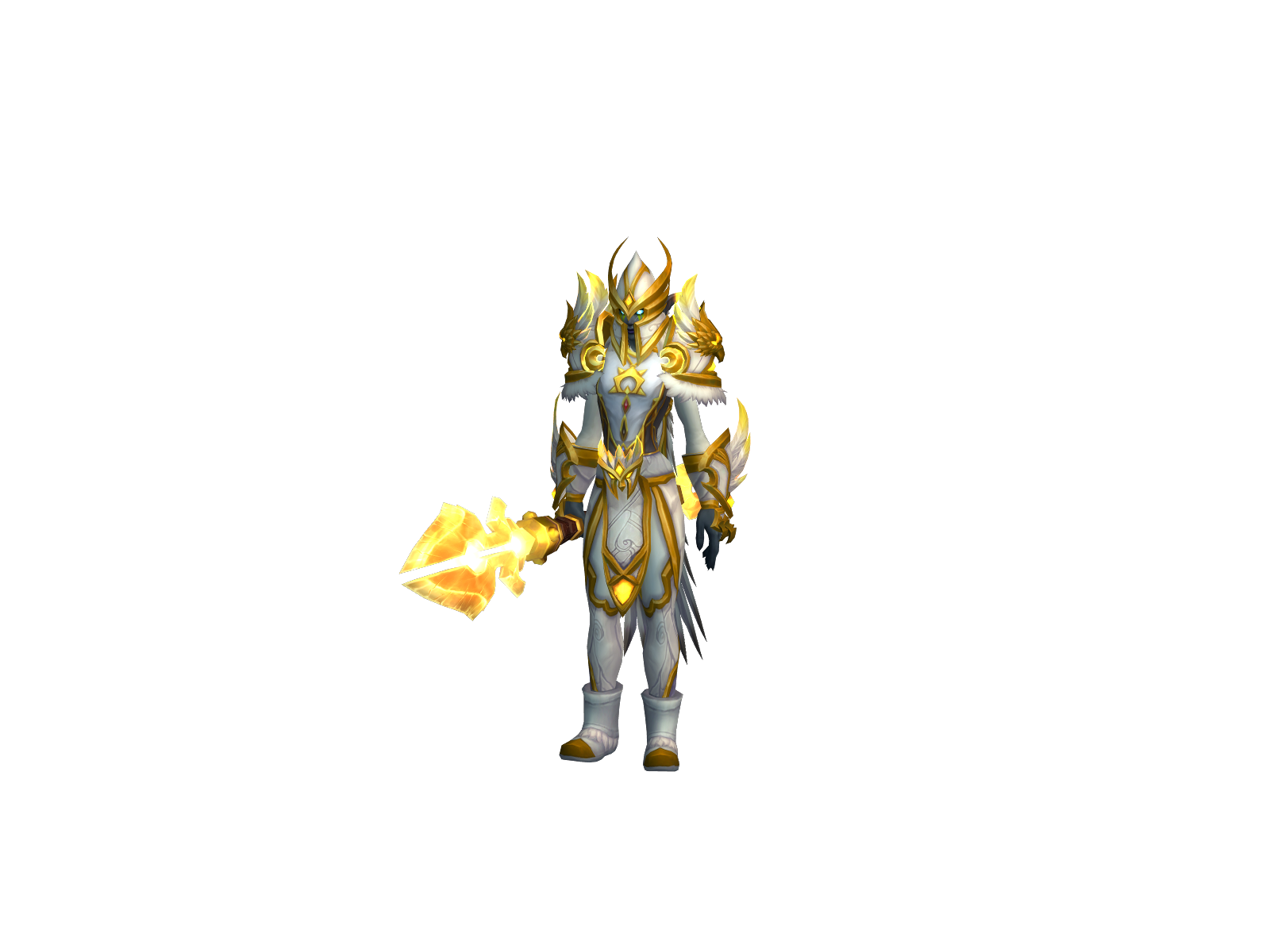 Occidruid 3D character render
