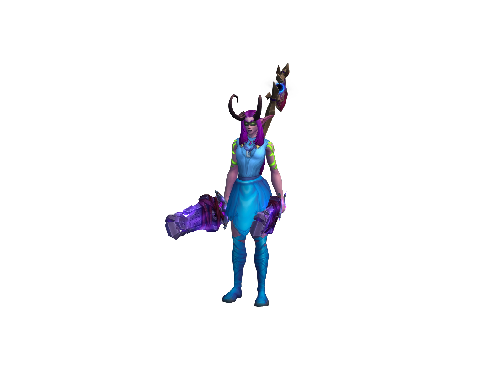 Venomchaos 3D character render