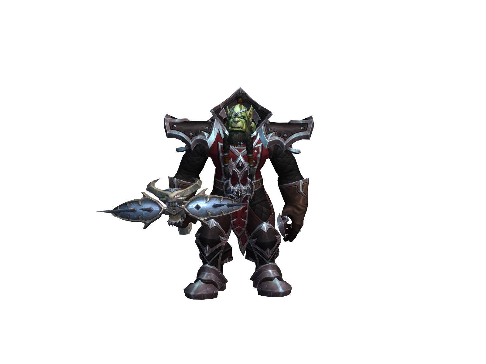 Sarkza 3D character render