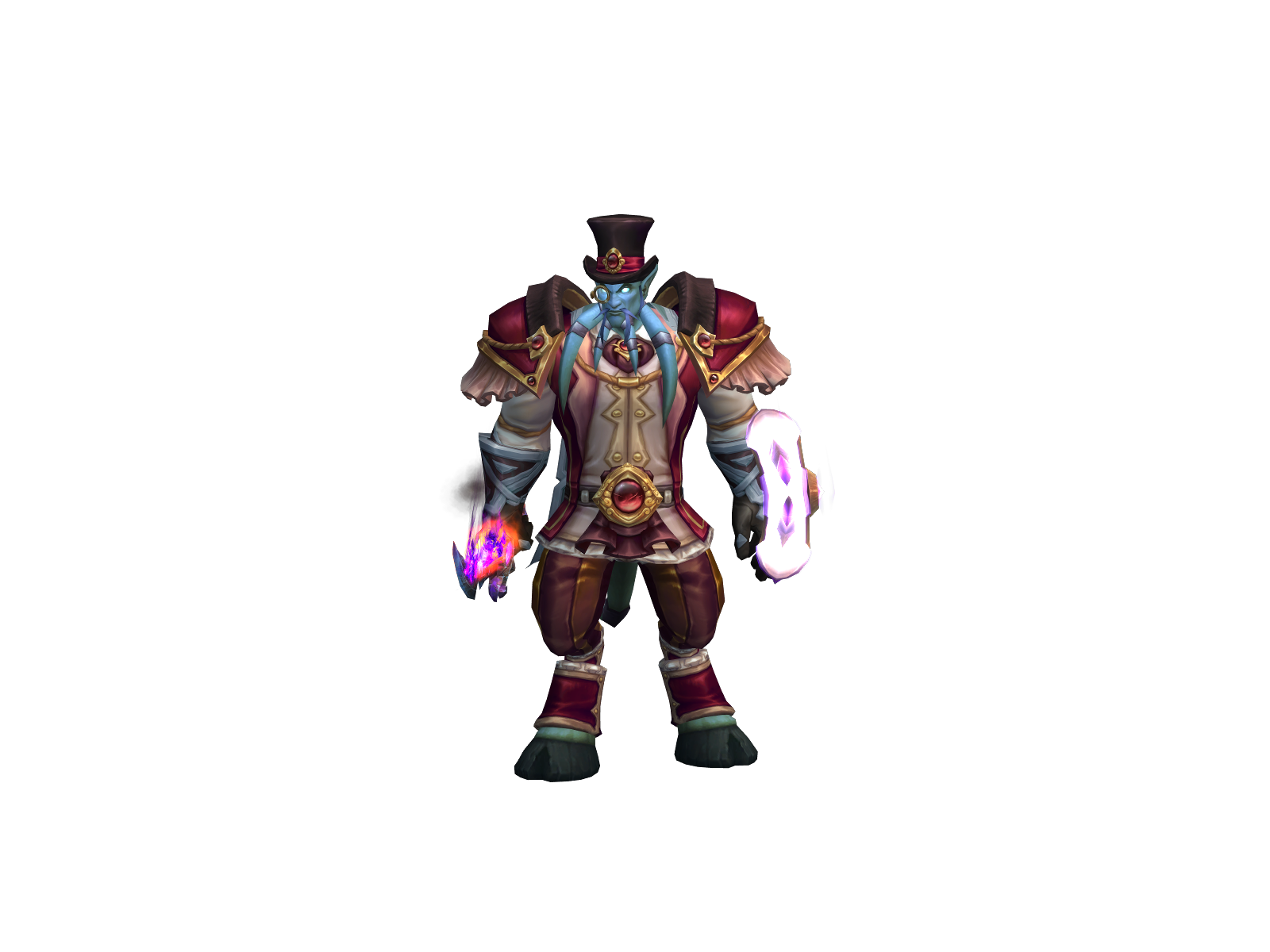 Alvareth 3D character render