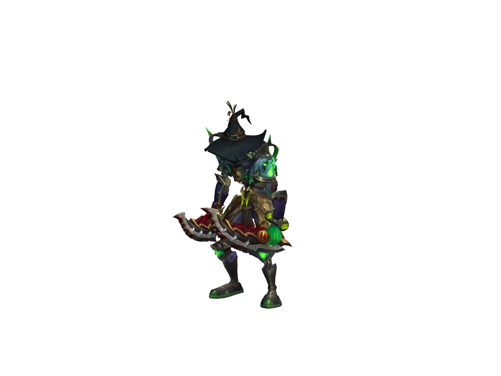 Mutsorini 3D character render