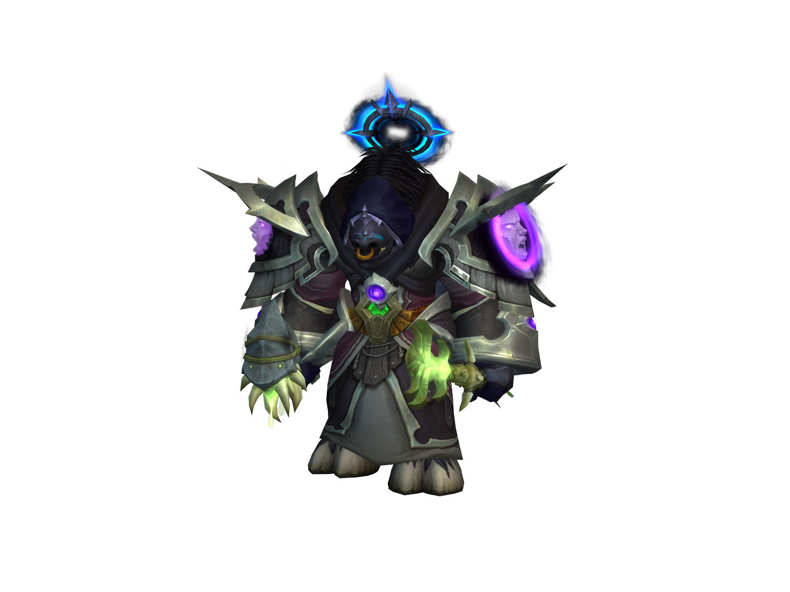 Priestsmudge 3D character render