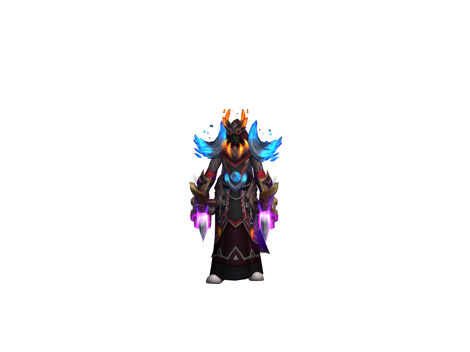 Enfetsmäll 3D character render