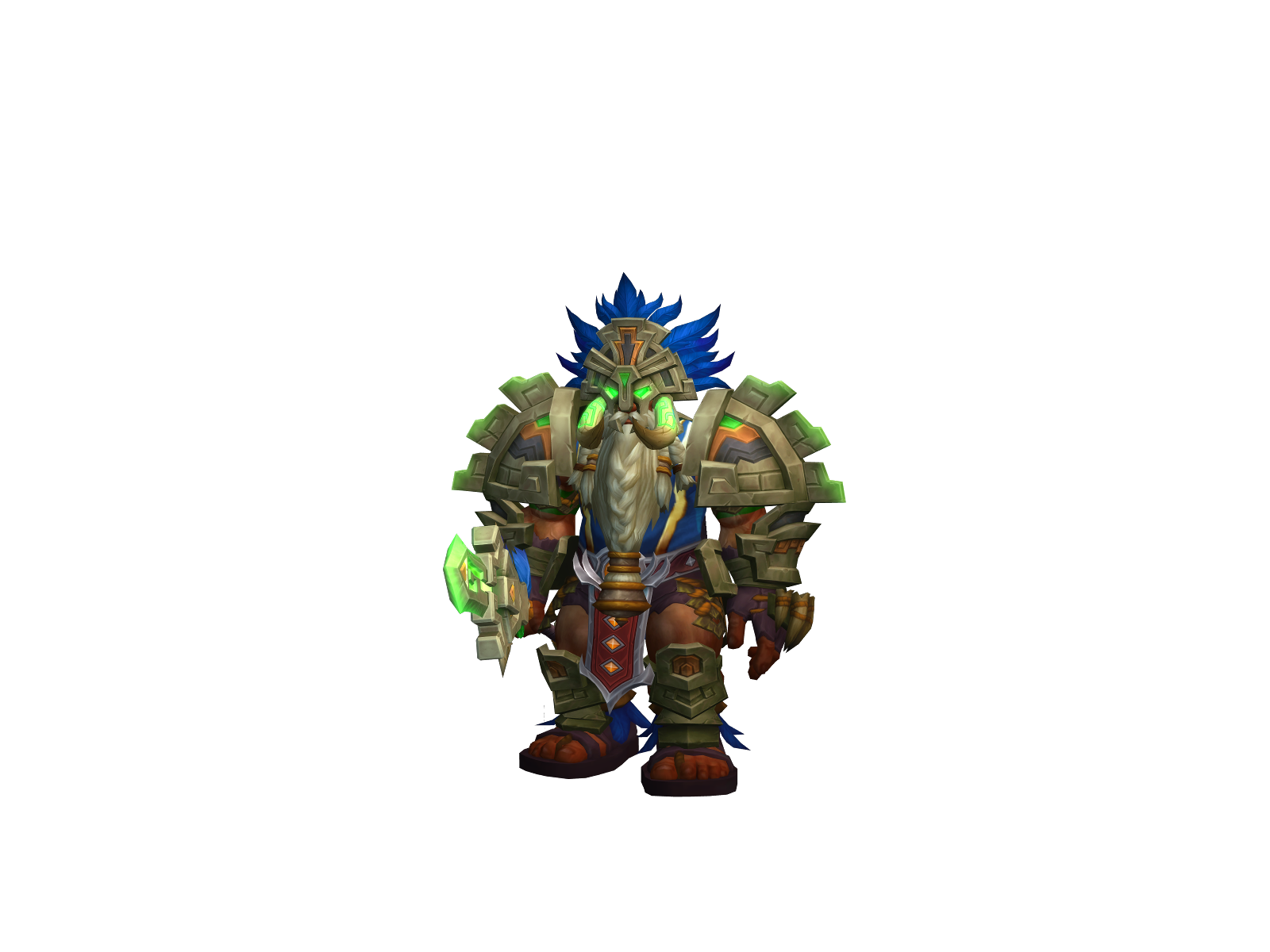 Lobrack 3D character render