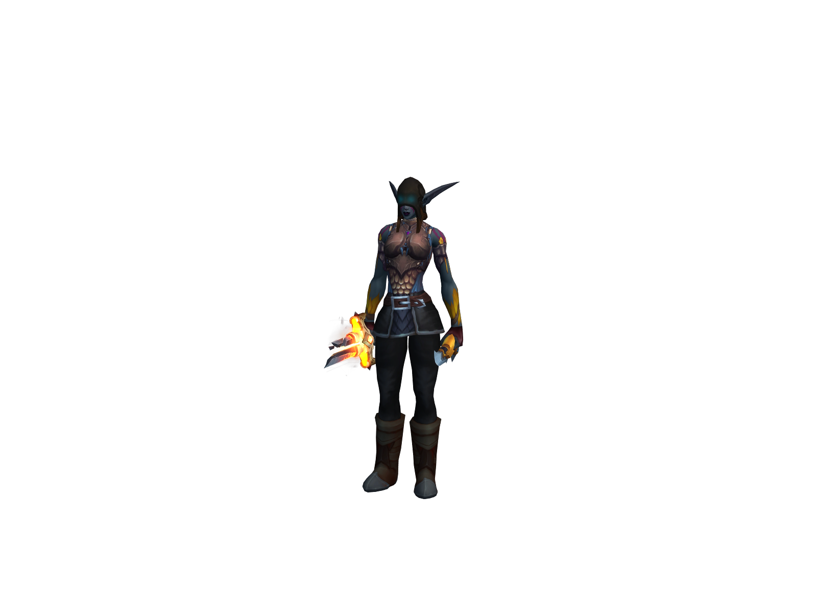 Mizzr 3D character render