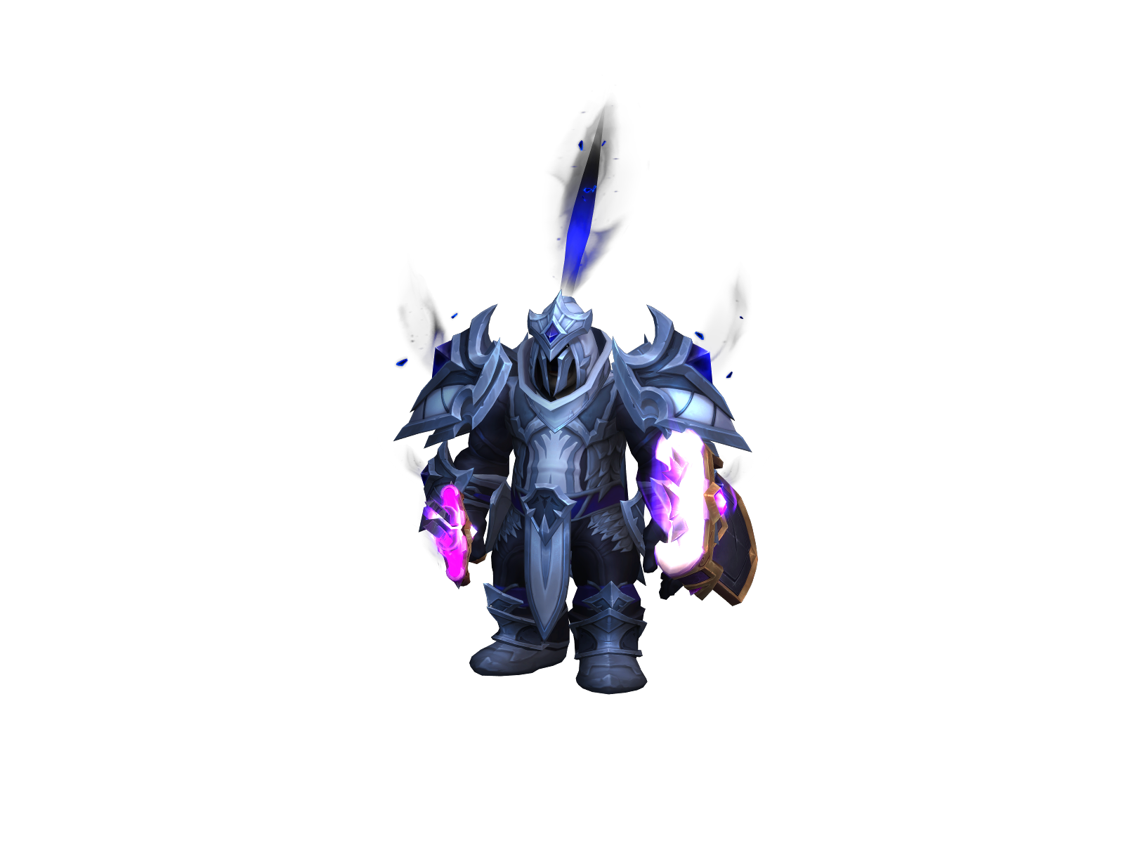 Wulightning 3D character render