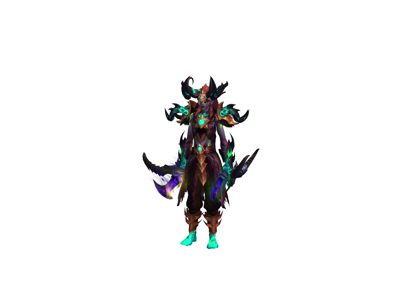 Nlya 3D character render