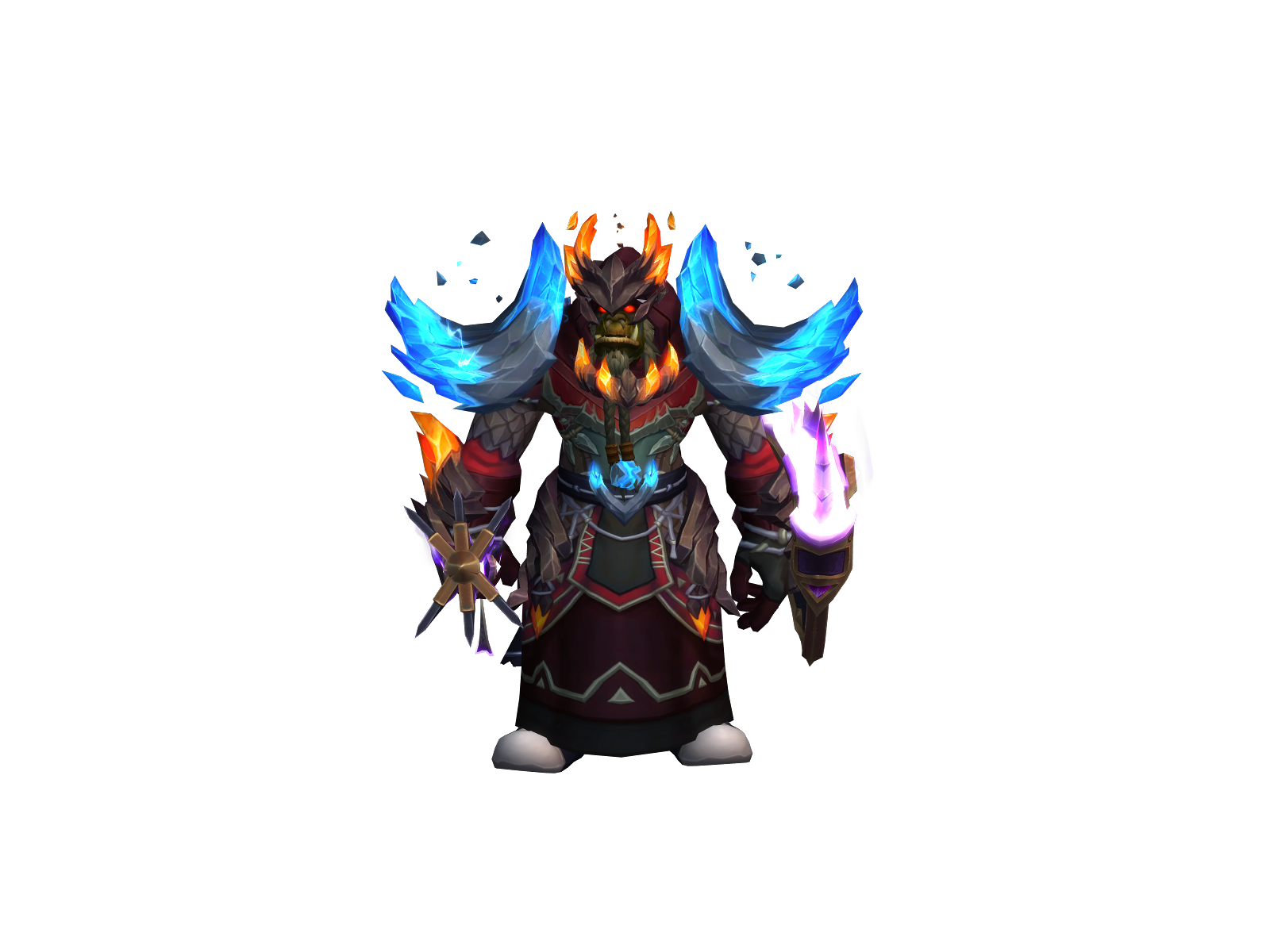 Aristippes 3D character render
