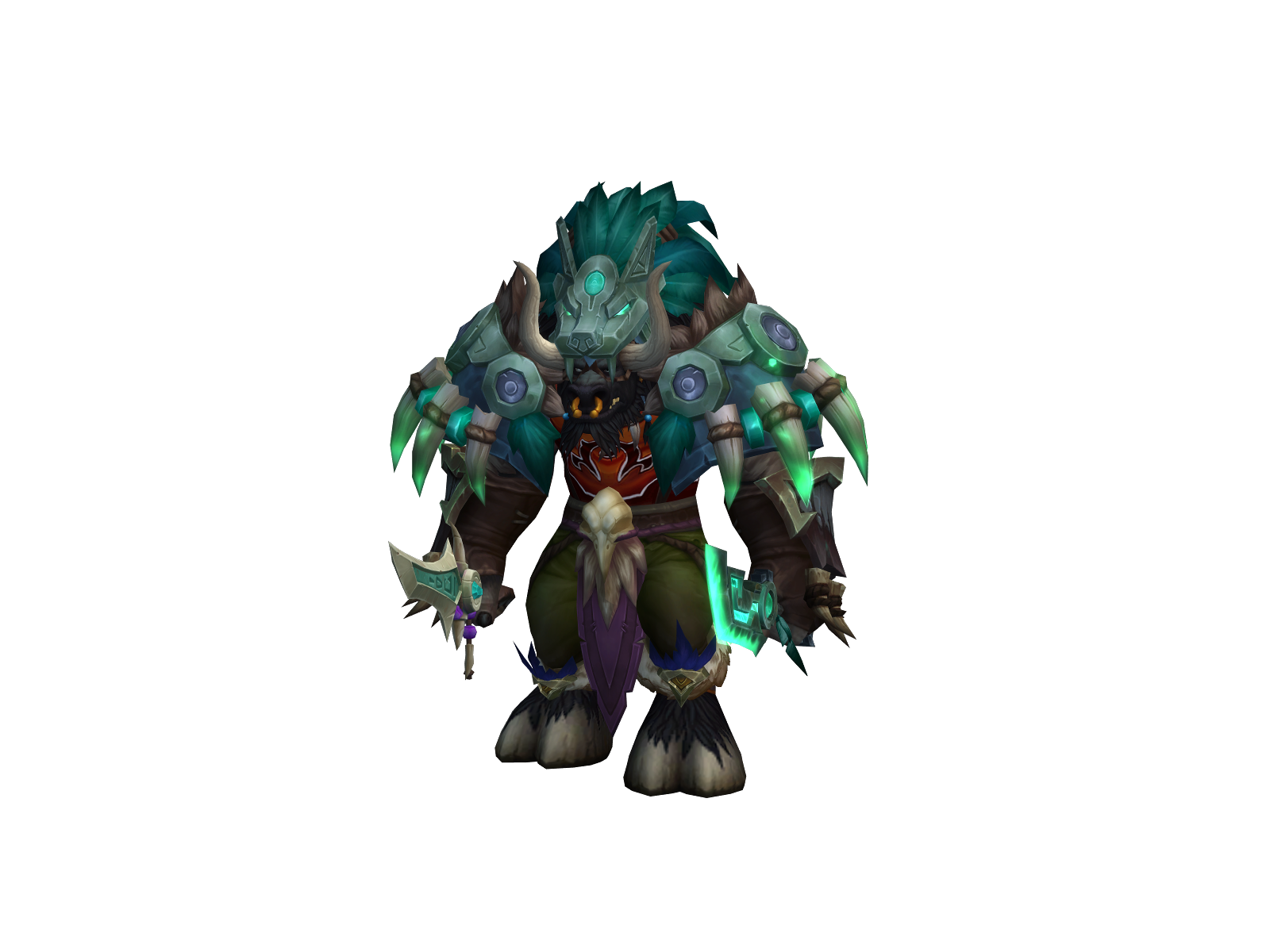 Bouketo 3D character render