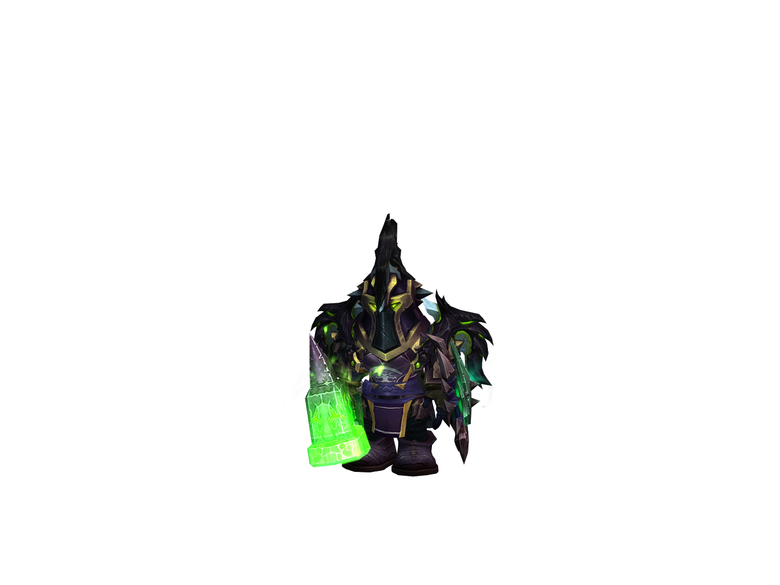 Dreadplate 3D character render