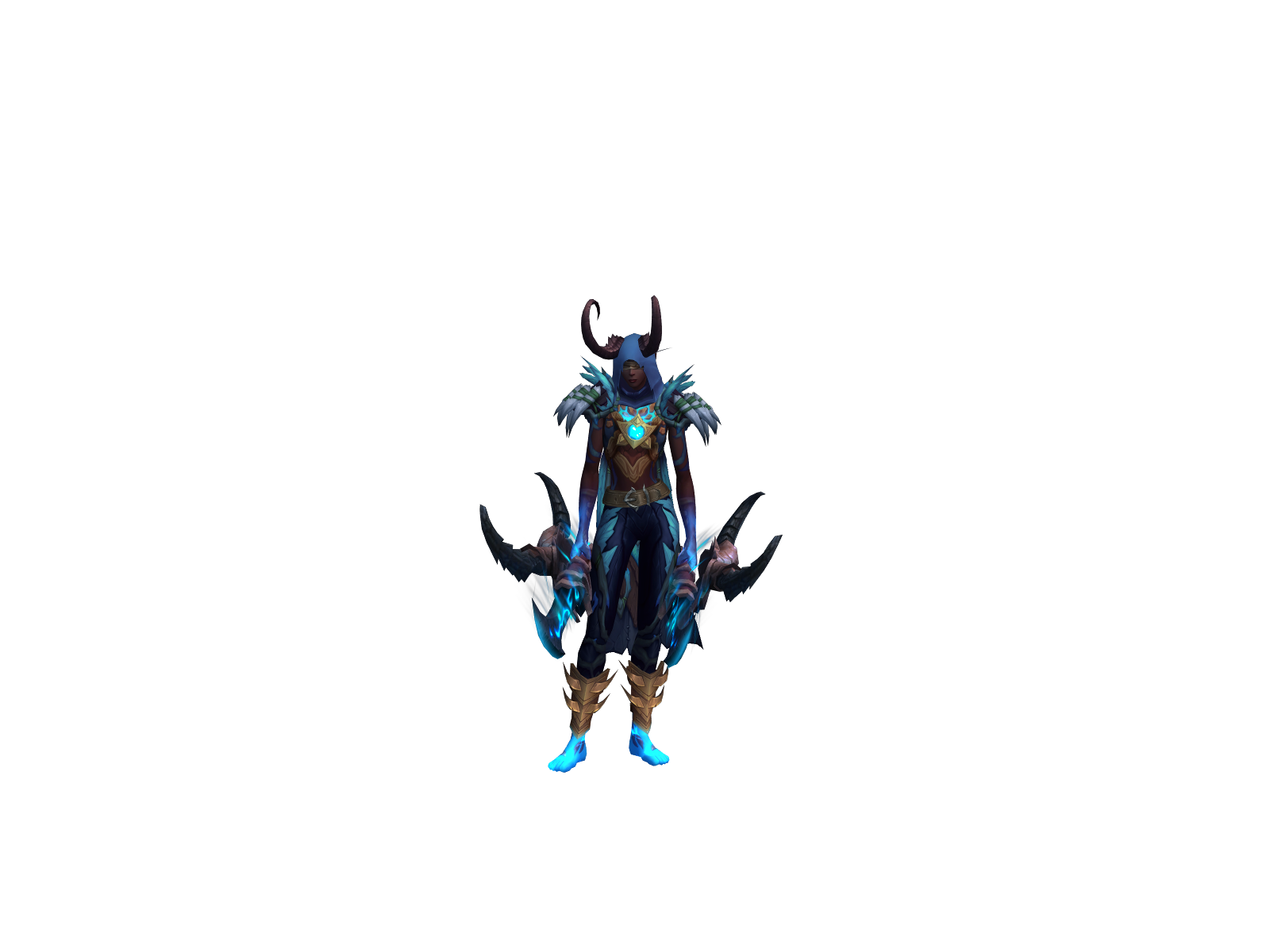 Blazingfire 3D character render