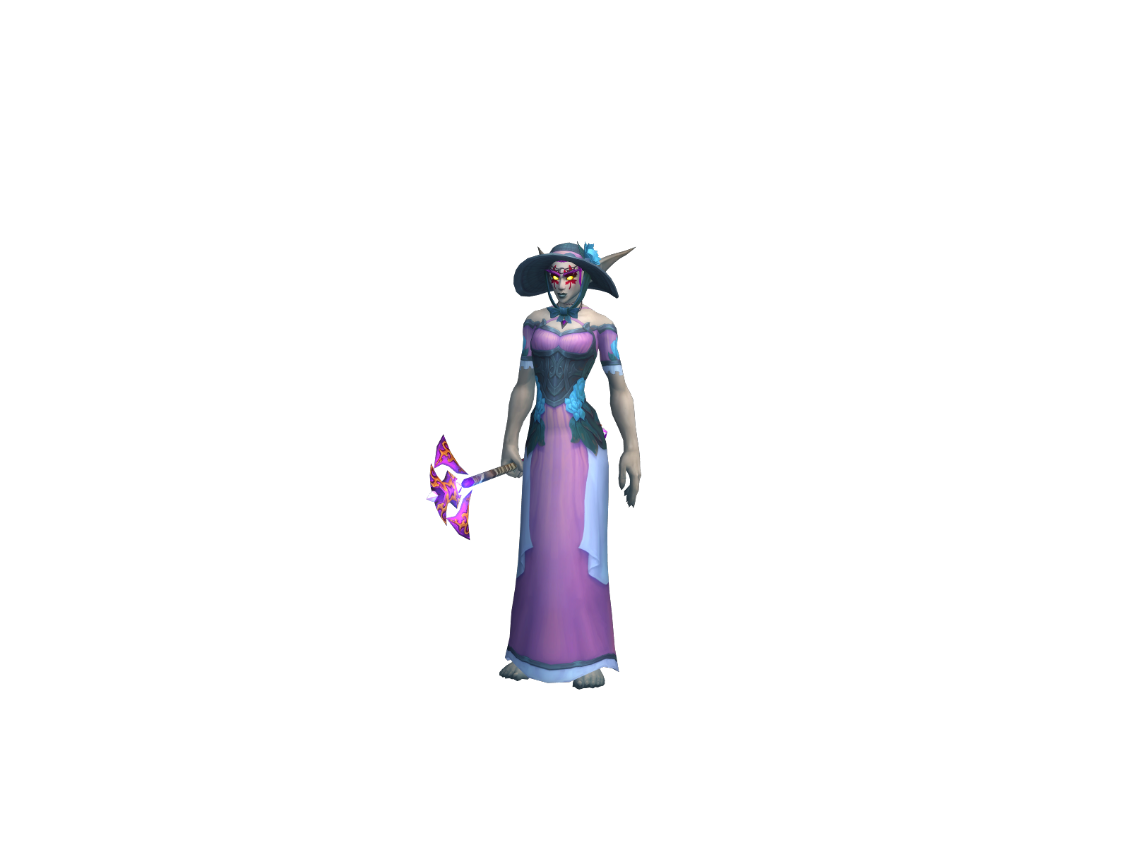 Venomshape 3D character render