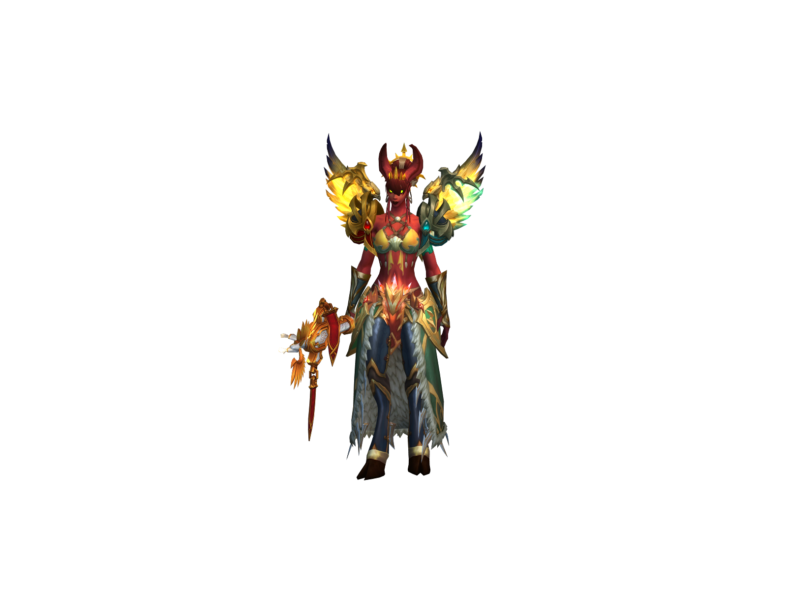 Luminarya 3D character render
